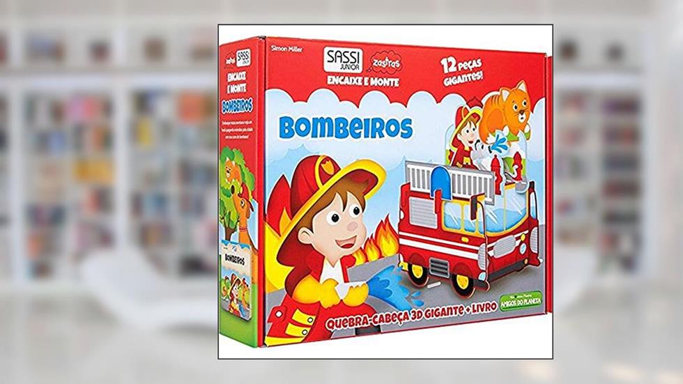 Bombeiros : Encaixe e monte, do autor Marcia Duarte Companhone; Matteo Gaule; Sassi Editore Srl