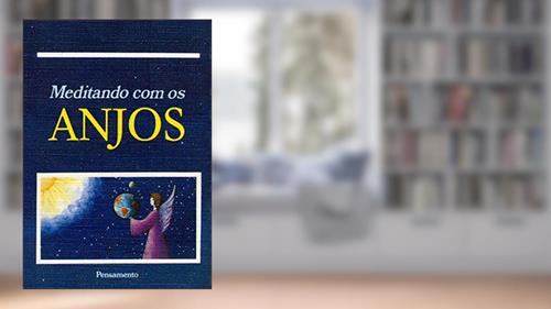 Capa de Meditando com os Anjos, do autor Sônia Café; Neide Innecco