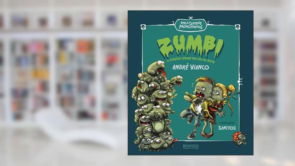 Zumbi: O terrível ataque das rãs do Nepal, do autor André Vianco