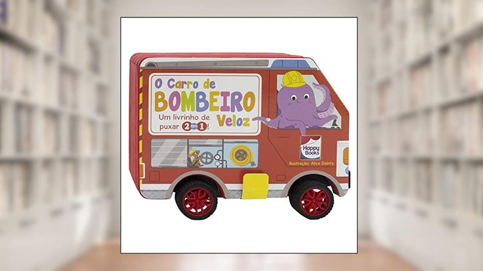Um Livrinho de Puxar 2em1! O Carro de Bombeiro Veloz, do autor Igloo Books