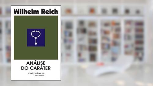 Capa de Análise do caráter, do autor Wilhelm Reich