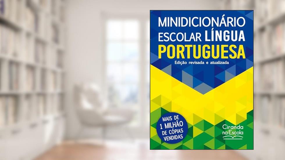 Ciranda Cultural Minidicionário escolar Língua Portuguesa (papel off-set), Multicores, do autor Ciranda Cultural