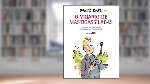 Capa de O vigário de Mastigassílabas, do autor Roald Dahl