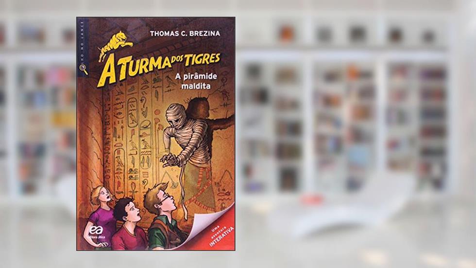 A Turma dos Tigres - A pirâmide maldita, do autor Thomas Brezina