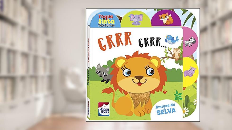 Toque e Sinta as Texturas: GRRR-GRRR!, do autor BRIJBASI ART PRESS