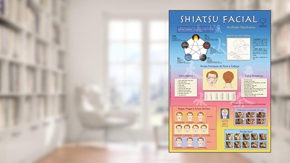 Mapa Shiatsu Facial: Técnicas de Aplicação do Shiatsu Para o Rejuvenescimento, Visando o seu Aspecto Preventivo, Estético e Terapêutico, do autor Aridinéia Vacchiano