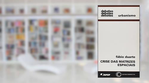 Capa de Crise das matrizes espaciais, do autor Fabio Duarte