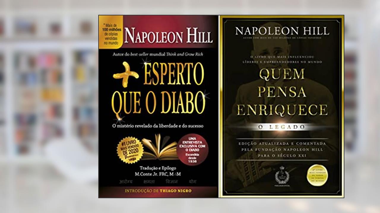Kit Mais esperto que o diabo + Quem pensa enriquece O legado, do autor VÁRIOS AUTORES