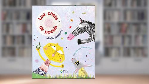 Capa de Lua cheia de poesia, do autor Neusa Sorrenti