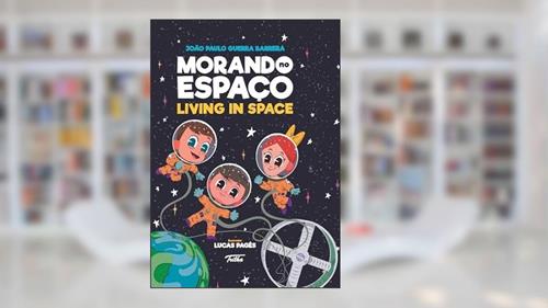 Capa de Morando no espaço / Living in space, do autor João Paulo Guerra Barrera