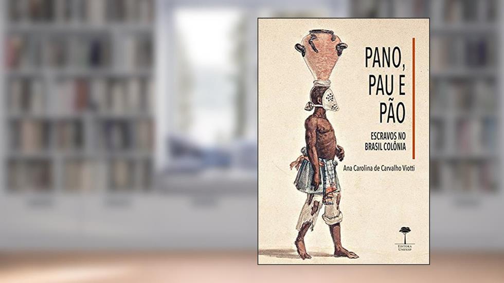 Pano, pau e pão: Escravos no Brasil Colônia: Volume 1, do autor Ana Carolina de Carvalho Viotti