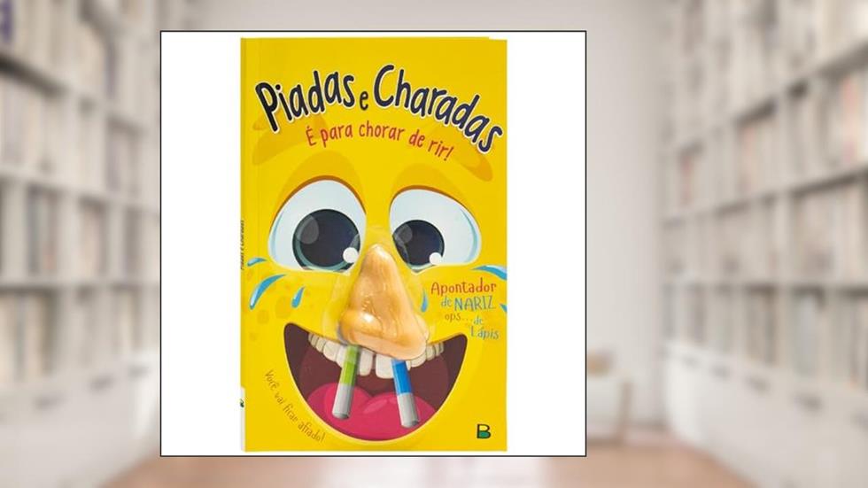 Piadas e Charadas - Para chorar de rir!, do autor Adauto Finzetto  Ângela & Bonfim