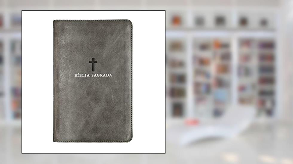 Bíblia Sagrada ACF, Couro Soft, Cinza, Letra Grande, Leitura Perfeita, do autor Thomas Nelson Brasil