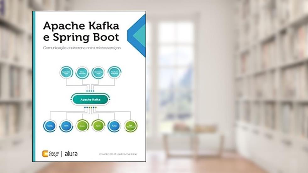 APACHE KAFKA E SPRING BOOT - COMUNICAÇÃO ASSÍNCRONA ENTRE MICROSSERVIÇOS, do autor EDUARDO FELIPE ZAMPBOM SANTANA