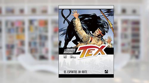 Capa de As grandes aventuras de Tex - volume 5: Os espíritos da noite, do autor Claudio Nizzi