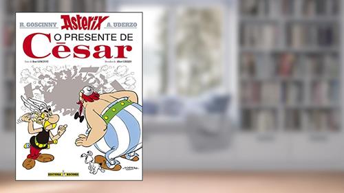 Capa de Asterix - O Presente De César - Volume 21, do autor A. Uderzo; R. Goscinny