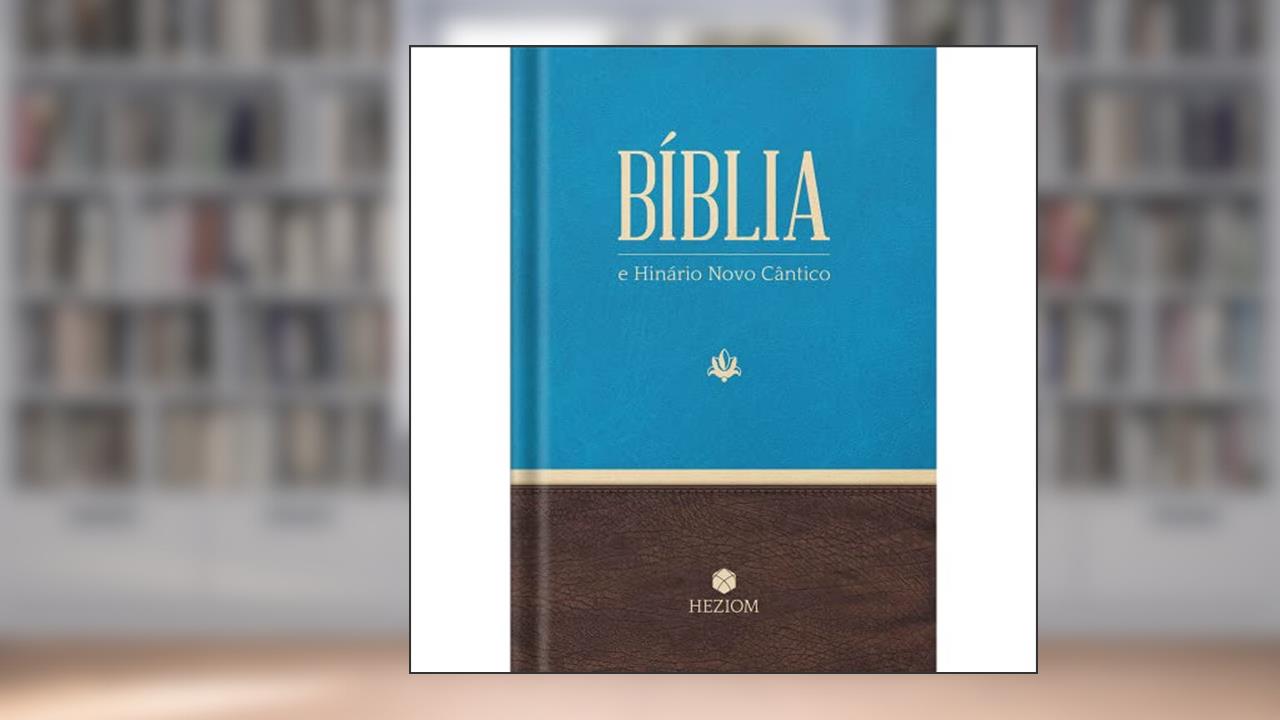 Bíblia e Hinário Novo Cântico - Azul (ARA), do autor Não Informado