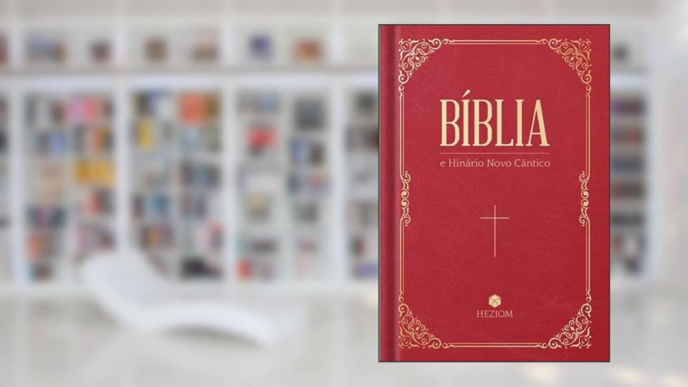 Bíblia e Hinário Novo Cântico - Vinho (ARA), do autor Editora Heziom