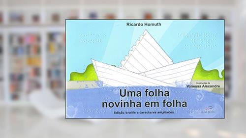 Capa de Uma Folha Novinha em Folha, do autor Ricardo Homuth