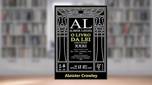 Capa de O Livro da Lei. Aleister Crowley, do autor Ricardo Uchôa
