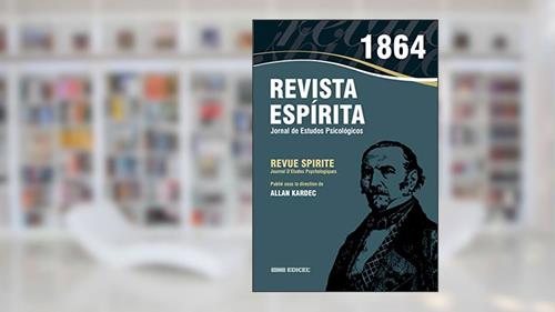 Capa de Revista espírita - 1864 - Ano VII, do autor Allan Kardec