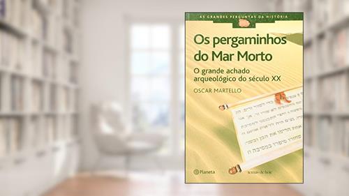 Capa de Os pergaminhos do Mar Morto, do autor Oscar Martello
