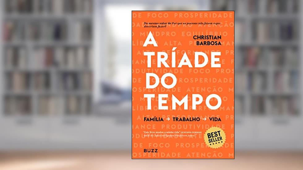 A tríade do tempo, do autor Christian Barbosa