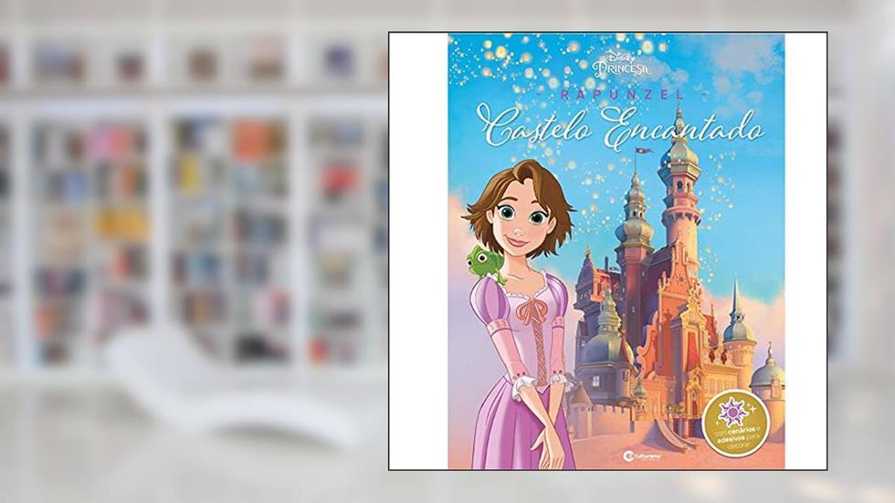 Castelo Encantado Disney com Adesivos - Rapunzel, do autor Equipe De Edições Infantis