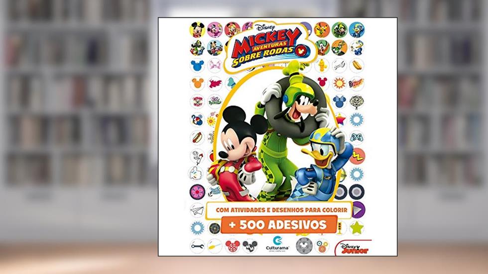 500 Adesivos Disney Mickey, do autor Culturama