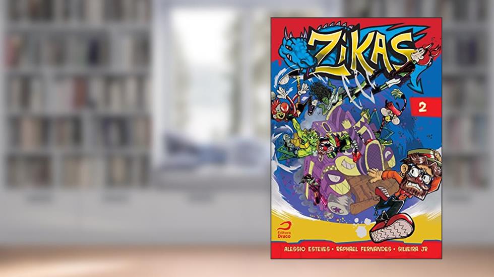 Zikas - Volume 2, do autor Alessio Esteves; Raphael Fernandes