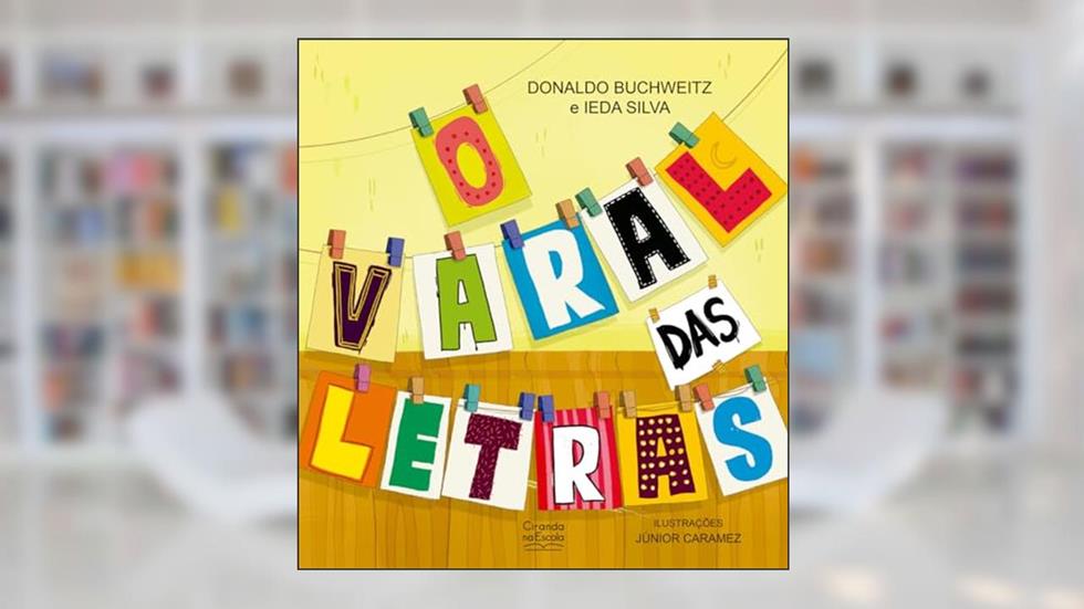 O varal das letras, do autor Ieda Nilza da Silva