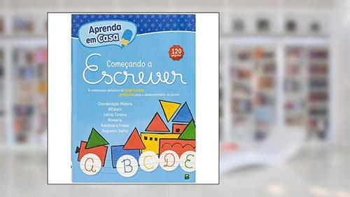 Capa de Aprenda em Casa Começando a Escrever, do autor Todolivro