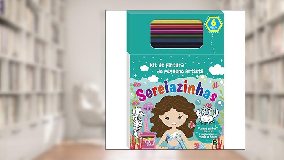 Livro de Pintura do Pequeno Artista: Sereiazinhas, do autor Brijbasi Art Press Ltd