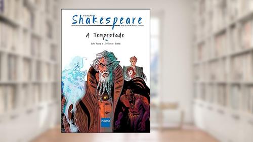 Capa de A Tempestade, do autor Lillo Parra; William Shakespeare