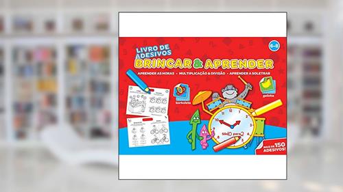 Capa de Brincar & aprender 6-8 : Livro de adesivos, do autor Yoyo Books