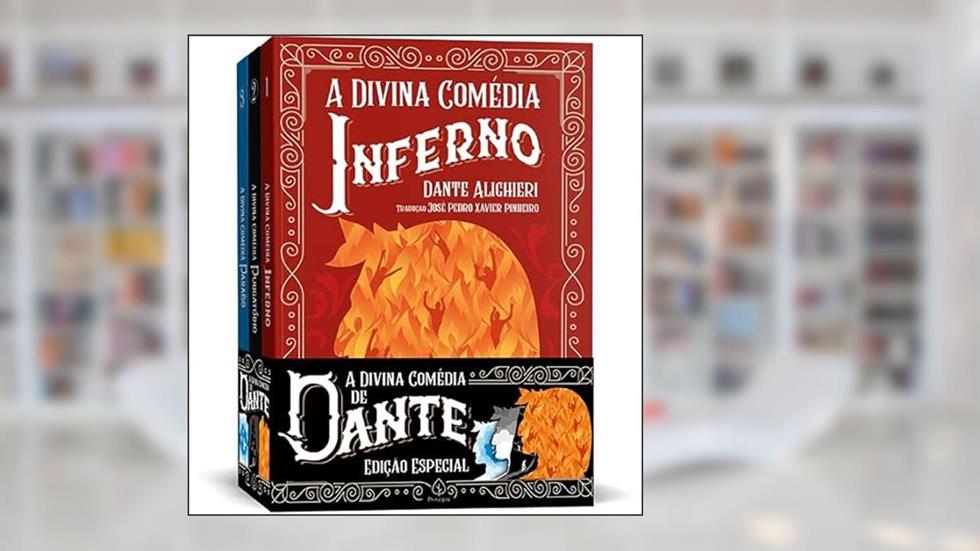 A divina comédia, do autor Dante Alighieri