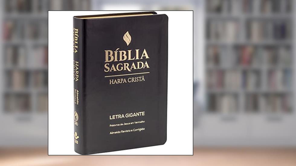 Bíblia Sagrada ARC Letra Gigante com Harpa Cristã: Almeida Revista e Corrigida (ARC), do autor SBB Sociedade Bíblica do Brasil
