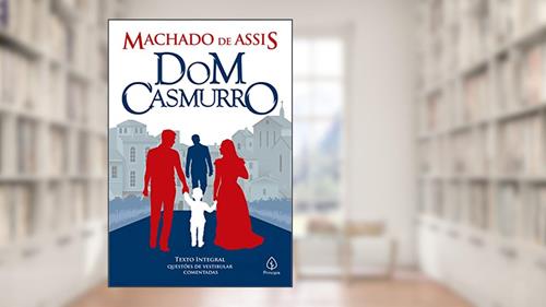 Capa de Dom Casmurro, do autor Machado de Assis