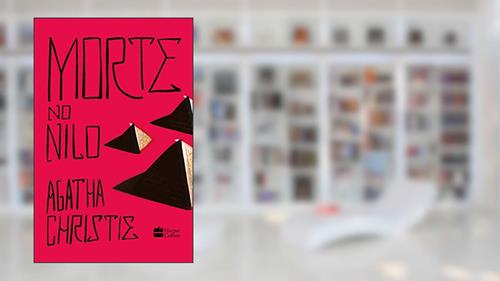 Capa de Morte no Nilo, do autor Agatha Christie