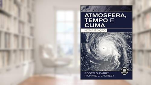 Capa de Atmosfera, Tempo e Clima, do autor Roger G. Barry; Richard J. Chorley