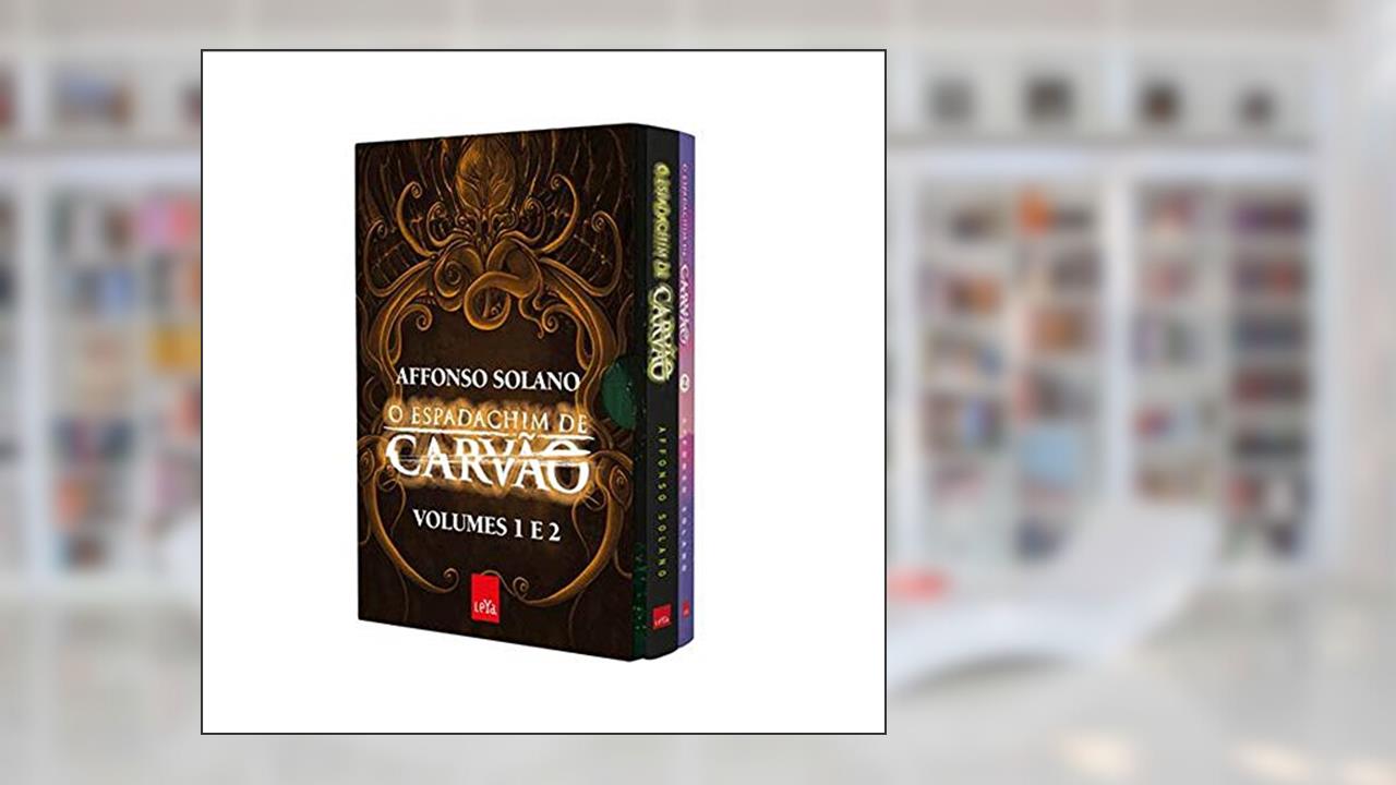 Box - Espadachim de Carvão, do autor Affonso Solano