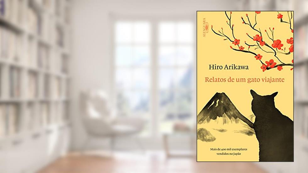 Relatos de um gato viajante, do autor Hiro Arikawa