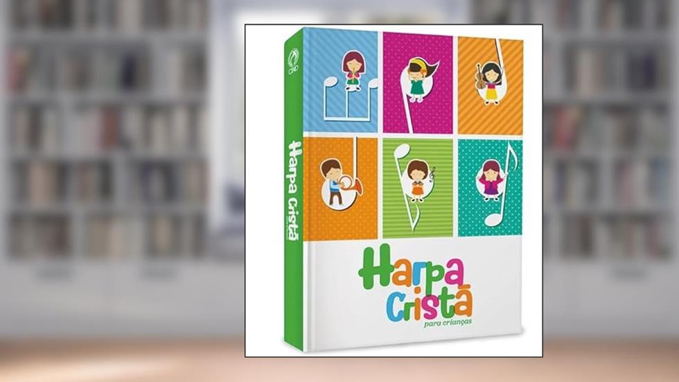 Harpa Cristã Popular Média para Crianças (Capa Notas Musicais), do autor Hinário das Assembleias de Deus no Brasil