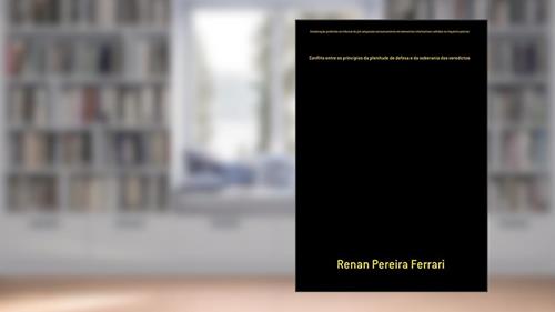 Capa de Condenação Proferida No Tribunal Do Júri Amparada Exclusivamente Em Elementos Informativos Colhidos No Inquérito Policial, do autor Re Pereira Ferrari