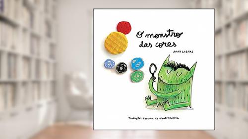 Capa de O Monstro das Cores, do autor Anna Llenas