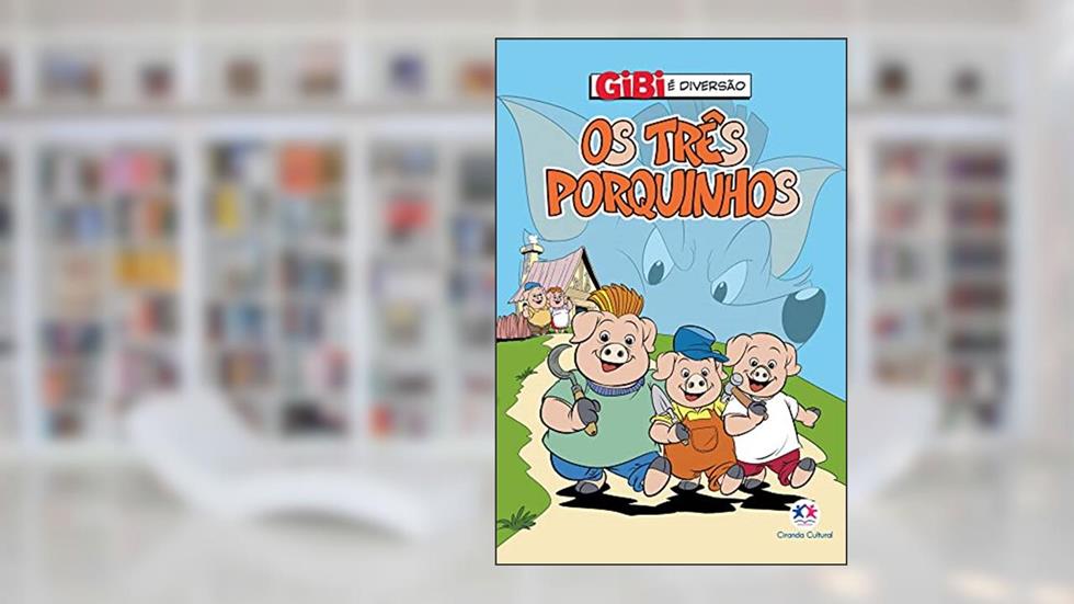 Os três porquinhos, do autor Paloma Blanca Alves Barbieri