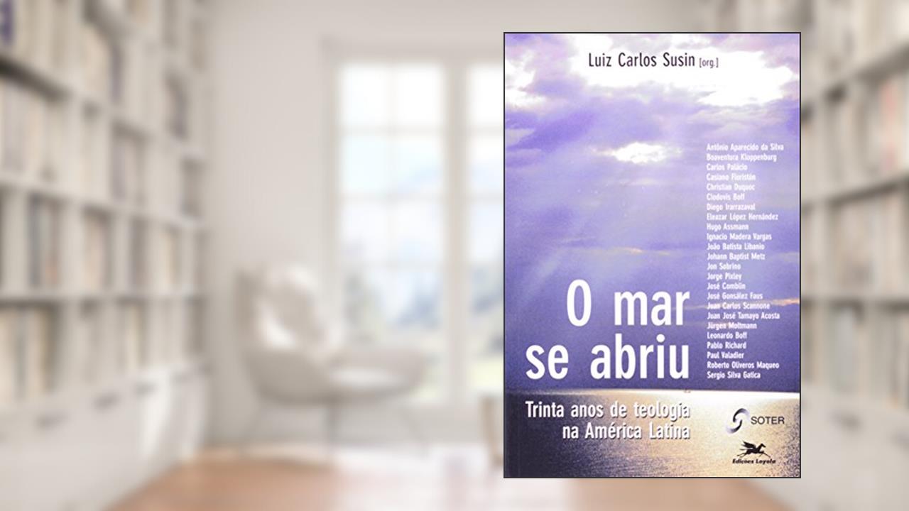 Capa de O Mar Se Abriu, do autor Susin