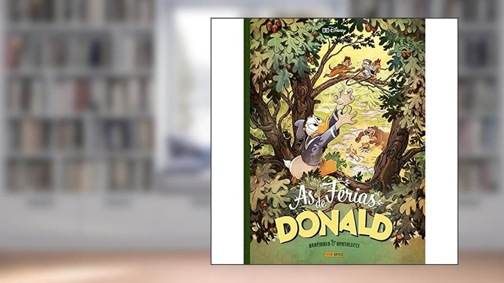 As Férias de Donald: bd Disney, do autor Frédéric Brrémaud
