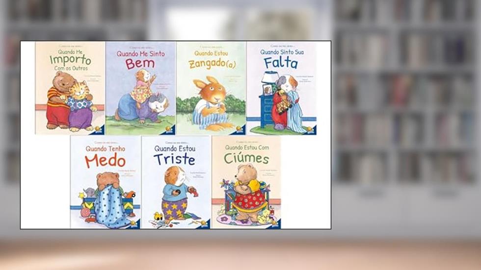 Colecao como eu me sinto(luxo) - 07 livros, do autor Cornelia Maude Spelman