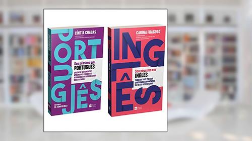 Capa de Kit Sou Péssimo em Inglês + Sou Péssimo em Português, do autor Cíntia Chagas; Carina Fragozo